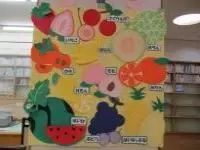 写真：くだものの壁飾り