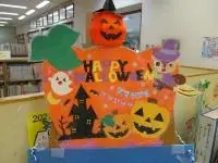 写真：ハロウィンの飾り