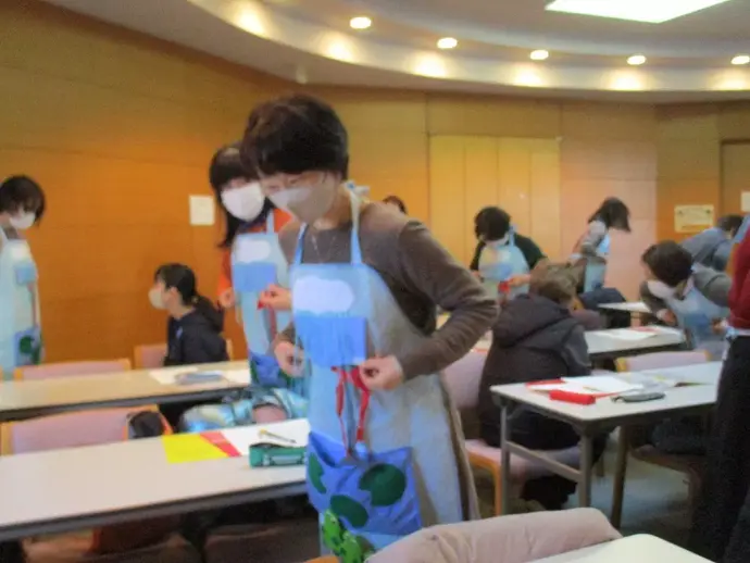 実践する参加者