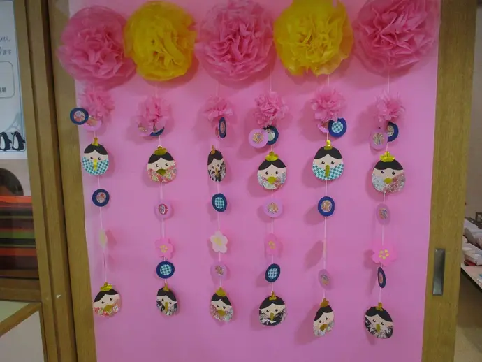 お内裏様のつるし飾り