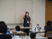 写真：ハサミの使い方