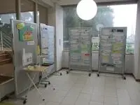 写真：作品展示の全景