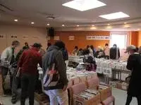 写真：1月6日　2日目のブックフェアの様子