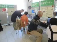 写真：体験会に参加している様子