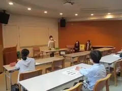 写真：おはなししゃぼんだま