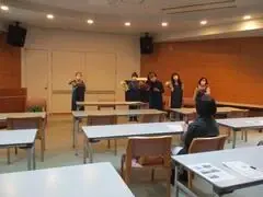 写真：こぐまのおうちの実演