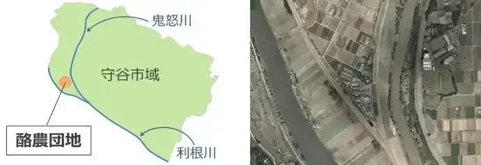 写真：酪農団地