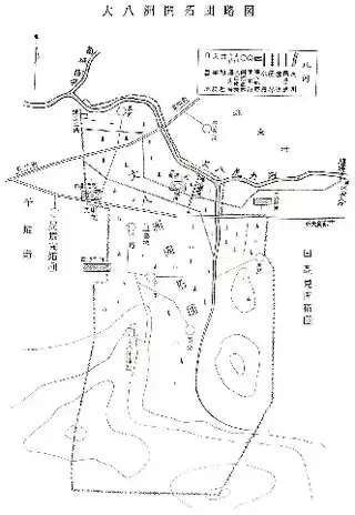 地図：弥栄村の開拓図
