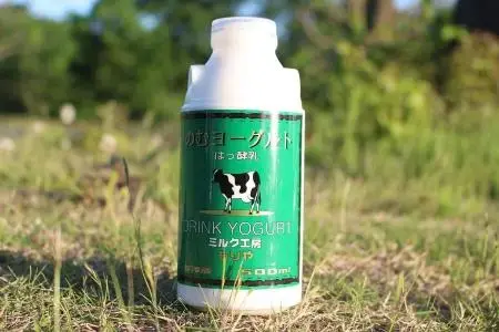 写真：ミルク工房もりやの飲むヨーグルト
