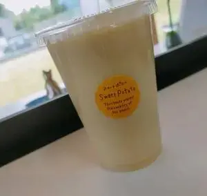 写真：サツマイモプリン