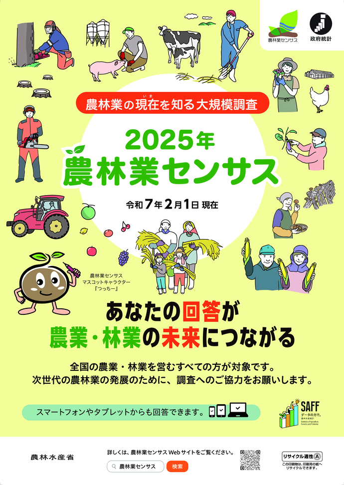 農林業センサスポスター