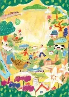 写真：イヌイマサノリさんによるラフ画1