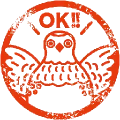 イラスト：スタンプ