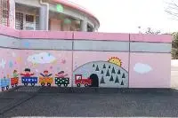 写真：3か所目のウォールアート拡大図