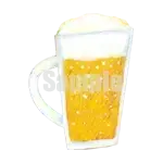 イラスト：ビール
