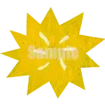 イラスト：黄色い花C