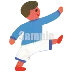 イラスト：男の子B