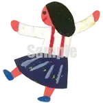 イラスト：女の子