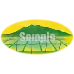 イラスト：田園風景