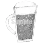 イラスト：ビール