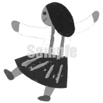 イラスト：女の子