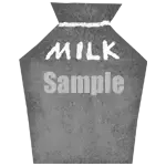 イラスト：牛乳