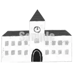 イラスト：学校
