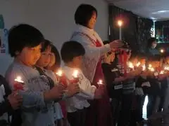 写真：クリスマス会の様子