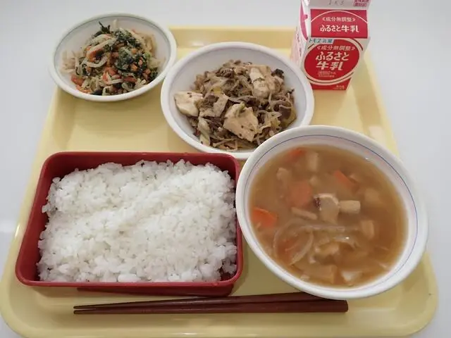 写真：10月18日（水曜）給食