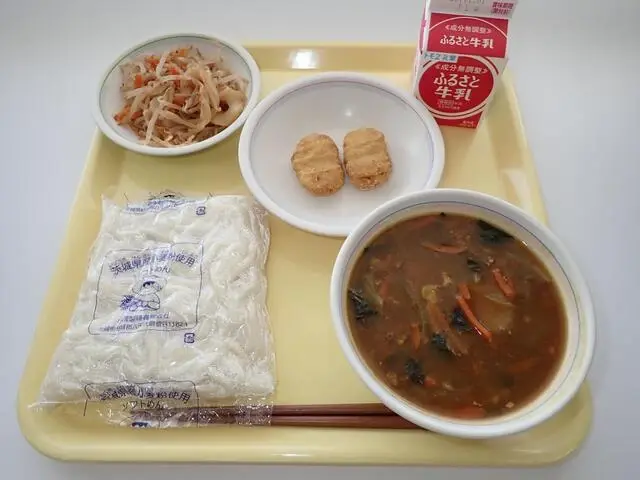 写真：10月20日（金曜）給食