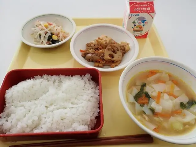 写真：12月7日（木曜）給食