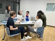 ボードゲーム会の様子