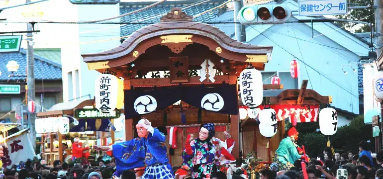 写真：八坂神社例大祭（祇園祭）