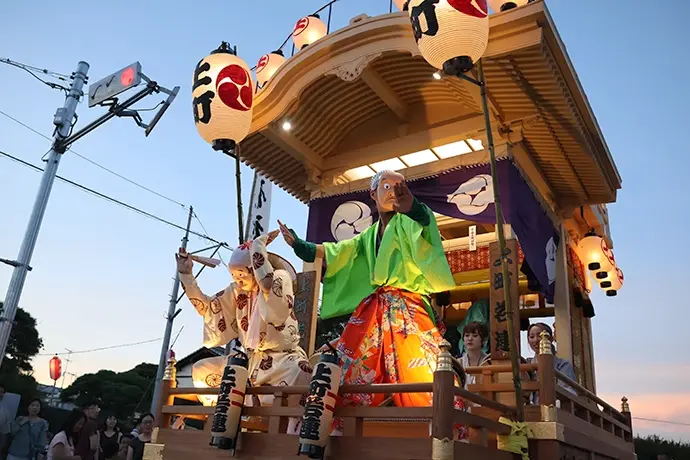 写真：八坂神社例大祭（祇園祭）