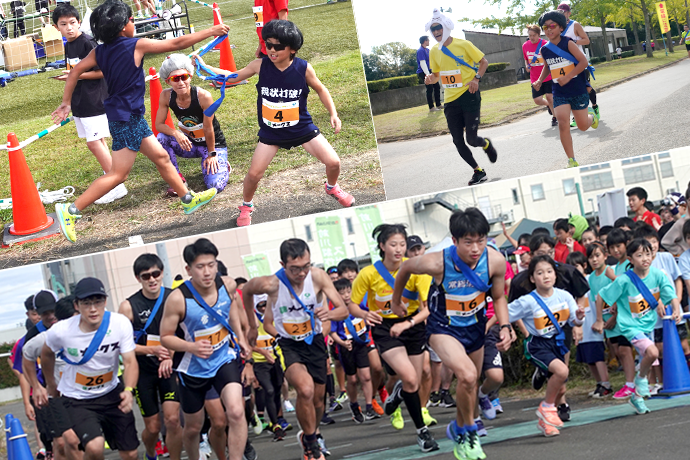 MORIYAリレーマラソンの様子