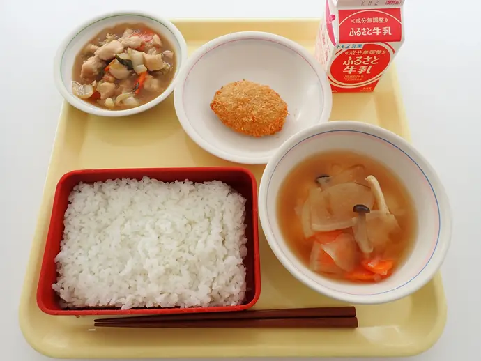 写真：1月22日（月曜）給食