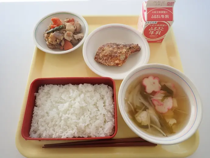 写真：1月10日（水曜）給食