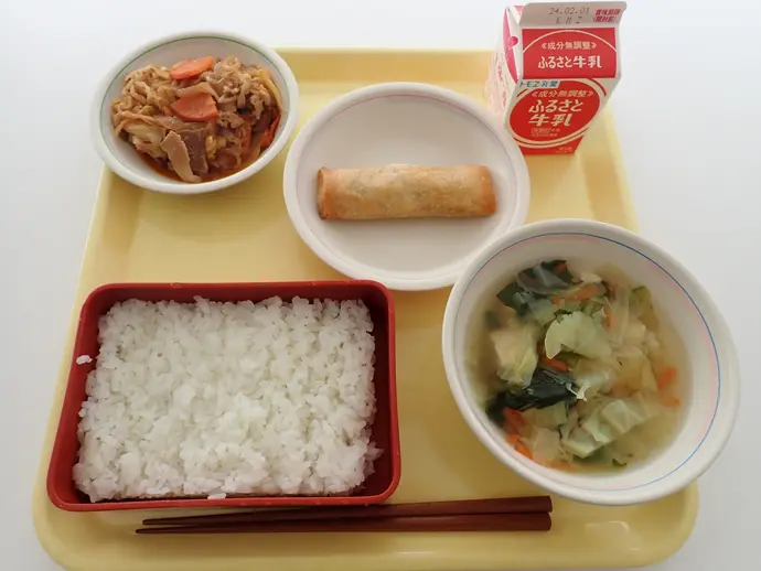 写真：1月22日（月曜）給食