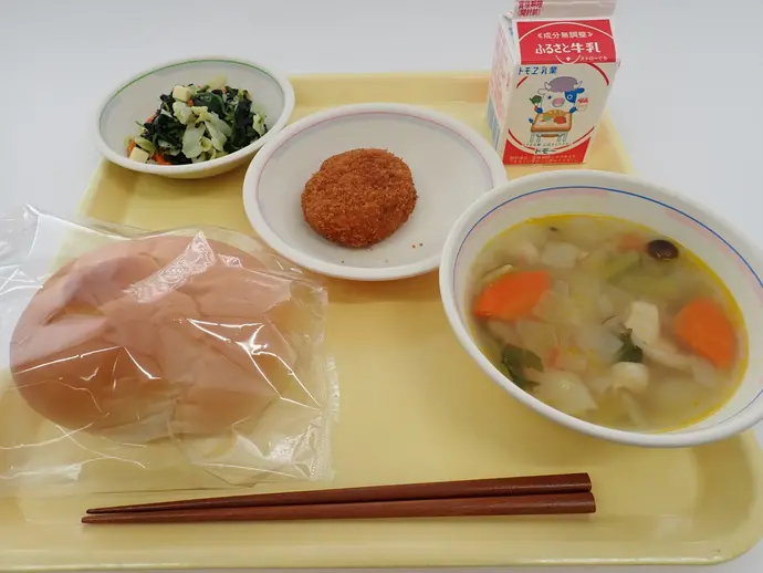 写真：2月6日（火曜）給食