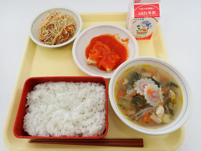 写真：2月7日（水曜）給食