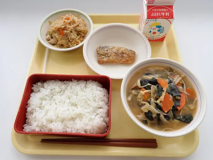 写真：2月28日（水曜）給食