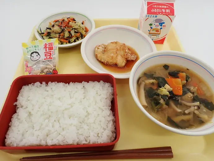 写真：2月1日（木曜）給食