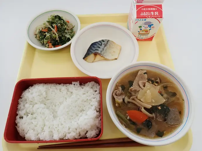 写真：2月7日（水曜）給食