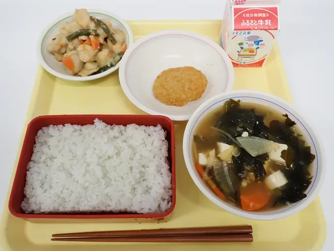 写真：2月21日（水曜）給食