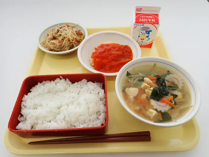 写真：2月8日（木曜）給食