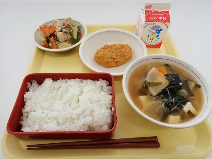 写真：2月20日（火曜）給食