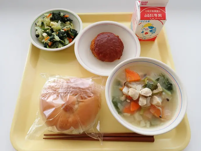 写真：2月28日（水曜）給食