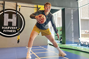 9月に怪我をしてドイツで手術・リハ ビリに取り組む谷村さん