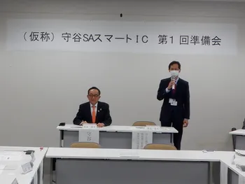 写真：所長挨拶の様子