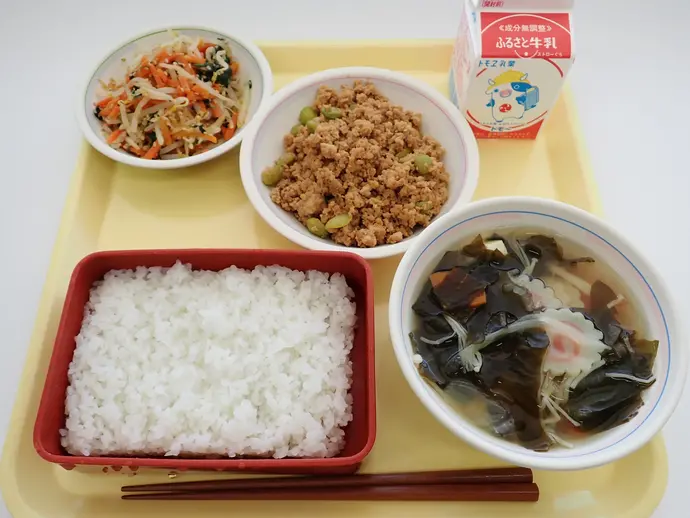 写真：3月18日（月曜）給食